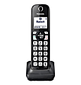 Panasonic® Additional Cordless Phone Handsets For KX-TGD66x Series, Metallic Black, Pack Of 5 Handsets, KX-TGDA66M 1 thumbnail image