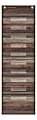 Teacher Created Resources 10-Pocket File Storage Pocket Chart, 58"H x 14"W x 14"D, Dark Wood 1 thumbnail image