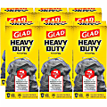 Glad ForceFlexPlus Large Drawstring Trash Bags - Large Size - 30 gal Capacity0.90 mil (23 Micron) Thickness - 70359CT 1 thumbnail image