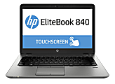 HP EliteBook 840 G2 Refurbished Laptop, 14" Touch Screen, Intel® Core™ i5, 8GB Memory, 240GB Solid State Drive, Windows® 10, H840G2TCI58240WP