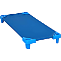 Kore Design™ Stackable Toddler Cot, 7”H x 23”W x 52”L, Blue 1 thumbnail image
