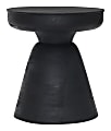 Zuo Modern Sage Table Stool, 18-1/8”H x 14-1/4”W x 14-1/4”D, Matte Black 1 thumbnail image