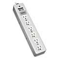 Eaton Tripp Lite Series Surge Protector Power Strip Medical Hospital RT Angle Plug 6 Outlet 6' Cord - SPS606HGRA 1 thumbnail image