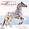 Willow Creek Press Animals Monthly Wall Calendar, Happiness Is A Horse, 12" x 12", January To December 2021 1 thumbnail image