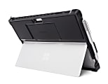 Kensington BlackBelt Carrying Case for Surface Pro and Surface Pro 4 - Black - Impact Resistant, Scratch Resistant, Slip Resistant, Drop Resistant, Damage Resistant - Rubber, Silicone, Polycarbonate - Hand Strap - 8.5" Height x 12" Width x 0.8" Depth