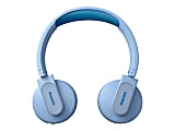 Philips Kids TAK4206BL - Headphones - on-ear - Bluetooth - wireless, wired - 3.5 mm jack - blue 1 thumbnail image