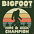 2025 Willow Creek Press Monthly Wall Calendar, 12" x 12", Bigfoot, January 2025 to December 2025, 41789 1 thumbnail image