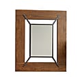Sauder® Carson Forge Collection Rectangular Mirror, 36 1/8"H x 30 5/8"W, Washington Cherry