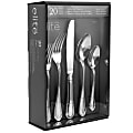 Gibson Elite Medici 20-Piece Flatware Tableware Utensil Set, Silver