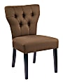 Ave Six Andrew Chair, Klein Otter/Dark Brown