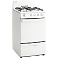 Danby 20" Gas Range - 20" - Single Oven x Oven(s) - 4 x Cooking Element(s) - Gas Burner - Lift Up Porcelain Cooktop - 17.95 gal Primary Oven - Gas Oven - Freestanding - White 1 thumbnail image