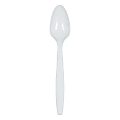 JAM PAPER Big Party Pack of Premium Plastic Spoons, White, 100 Disposable Spoons/Box  1 thumbnail image