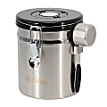 Mr. Coffee Mondrich Stainless Steel Airtight Coffee Canister With Scoop, 48 Oz 1 thumbnail image