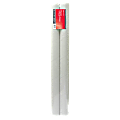 Office Depot® Brand Tuff Tube Mailing Tube, 3" x 36", White, Pack Of 2