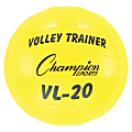 Champion Sports Volleyball Trainer Size 8 - 7" - 8 - Rubber, Nylon - Yellow - 24 / Case