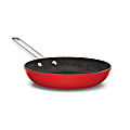 THE ROCK™ by Starfrit® Aluminum Mini Fry Pan with Stainless Steel Wire Handle, 6.5-In., Red 1 thumbnail image