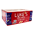 Luke's Organic White Cheddar Clouds Cheese Puffs, 1 Oz Snack Packs, Box Of 24 Packs 1 thumbnail image