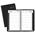 AT-A-GLANCE® Daily Appointment Book, 4 7/8" x 8", Black, January to December 2018 (7080005-18)