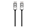 Belkin 3ft DisplayPort 1.2 Cable with Latches, M/M, 4k - DisplayPort cable - DisplayPort (M) to DisplayPort (M) - 3 ft - for P/N: F1DN104W-3 1 thumbnail image