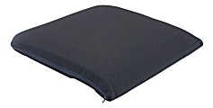 Office Depot Brand Memory Foam Seat Rest 2 H x 16 18 W x 16 1516 D Black -  Office Depot