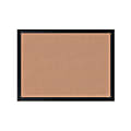 U Brands Cork Bulletin Board, 24" X 18", Black Aluminum Frame, Actual Size 23" X 17" (2879U00-01) 1 thumbnail image