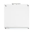 U Brands® Acrylic Dry-Erase Board With Magnetic Bulletin Bar, 16” x 16”, Clear 1 thumbnail image