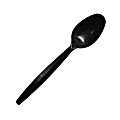 Karat Plastic Disposable Teaspoons, Black, Case Of 1,000 Spoons 1 thumbnail image