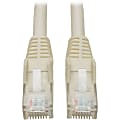 Eaton Tripp Lite Series Cat6 Gigabit Snagless Molded (UTP) Ethernet Cable (RJ45 M/M), PoE, White, 20 ft. (6.09 m), N201020WH 1 thumbnail image