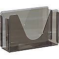 Georgia-Pacific Countertop C-Fold/M-Fold Paper Towel Dispenser - C Fold, Multifold Dispenser - 7" Height x 11" Width x 4.4" Depth - Plastic - Smoke - Durable, Washable - 6 / Carton