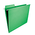 Smead® FasTab® Hanging File Folder, Letter Size, Green, Box Of 20