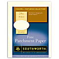 Southworth® Parchment Specialty Paper, 8 1/2" x 11", 24 Lb., Ivory, Pack Of 80 1 thumbnail image
