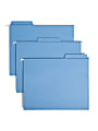 Smead® FasTab® Hanging File Folders, Letter Size, Blue, Box Of 20