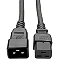 Tripp Lite 6ft Power Cord Extension Y Splitter Cable C19 to C20 20A 12AWG 6', P0360062C19 1 thumbnail image