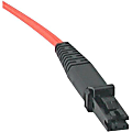 C2G-8m MTRJ-ST 62.5/125 OM1 Duplex Multimode PVC Fiber Optic Cable - Orange - Fiber Optic for Network Device - ST Male - MTRJ Male - 62.5/125 - Duplex Multimode - OM1 - 8m - Orange