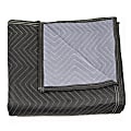 Monster Trucks® Economy Moving Blanket, 72" x 80", Black/Light Gray 1 thumbnail image
