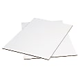 Office Depot® Brand 100% Recycled Material Kraft Corrugated Sheets, 40" x 48", White, Pack Of 20