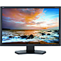 NEC Display P242W-BK 24.1" WUXGA LED LCD Monitor - 16:10 - In-plane Switching (IPS) Technology - 1920 x 1200 - 16.7 Million Colors - 8 ms - 85 Hz Refresh Rate - DVI - HDMI - VGA - DisplayPort