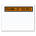Tape Logic® "Packing List Enclosed" Envelopes, Panel Face, Orange, 7" x 5 1/2", Pack Of 1,000 1 thumbnail image