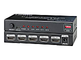 KanexPro 1x4 HDMI Splitter - Video/audio splitter - 4 x HDMI - desktop