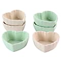 Martha Stewart Stoneware Heart-Shaped Baker Set, Assorted Colors 1 thumbnail image