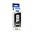 Epson® 552 Claria® ET Premium High-Yield Photo Black Ink Bottle, T552120-S