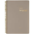 2024-2025 Cambridge® WorkStyle® Focus Weekly/Monthly Academic Planner, 5-1/2" x 8-1/2", Timeless Taupe, July 2024 To June 2025, 1606-200A-45 1 thumbnail image