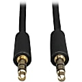 Tripp Lite 3.5mm Mini Stereo Audio Cable, Black 1 thumbnail image