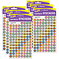 Trend SuperSpots Stickers, Cheer Words, 800 Stickers Per Pack, Set Of 6 Packs