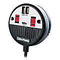 CyberPower® 160 Power Inverter With 2 AC Outlets And 2 USB Ports, Black, CPS160PPB2U 1 thumbnail image