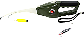 Ronco Pocket Fisherman With Bonus Lure, 3-3/4" x 16-3/4" x 4", Green 1 thumbnail image