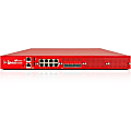 WatchGuard Firebox M5600 and 1-yr Standard Support - 8 Port - 10GBase-X 10 Gigabit Ethernet; 1000Base-T - RSA; AES (256-bit); DES; SHA-2; AES (192-bit); AES (128-bit); 3DES - 8 x RJ-45 - 6 - SFP+ - 4 x SFP+ - Rack-mountable