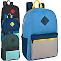 Trailmaker Multicolor Backpacks, Assorted Colors (Blue/Gray; Black/Red; Blue/Sky; Green/Lagoon), Pack Of 24 Backpacks 1 thumbnail image
