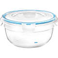LocknLock Easy Match 850 ml Round Container - Dishwasher Safe - Microwave Safe - Clear - Polypropylene Body - 6 / Case 1 thumbnail image