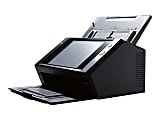 Fujitsu Network Scanner N7100 - Document scanner - Dual CIS - Duplex - 8.5 in x 14 in - 600 dpi x 600 dpi - up to 25 ppm (mono) / up to 25 ppm (color) - ADF (50 sheets) - up to 2000 scans per day - Gigabit LAN 1 thumbnail image
